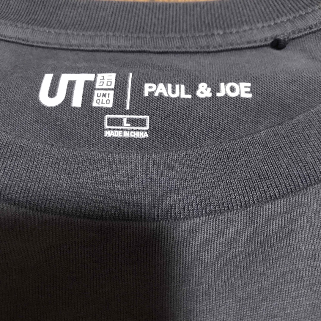 PAUL & JOE(ポールアンドジョー)のポール&ジョー　ユニクロ　Tシャツ　猫　L レディースのトップス(Tシャツ(半袖/袖なし))の商品写真