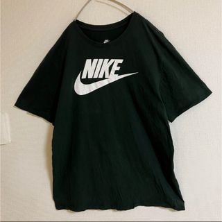 ナイキ(NIKE)のNIKEブラック鬼フェードナイキTシャツtシャツスウッシュビッグロゴtee半袖黒(Tシャツ/カットソー(半袖/袖なし))