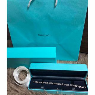 ティファニー(Tiffany & Co.)のTiffany ティファニー ハードウェア ミディアム リンク ブレスレット(ブレスレット/バングル)