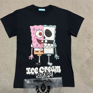 ICECREAM × SECRET BASE シークレットベース　tシャツ　　s