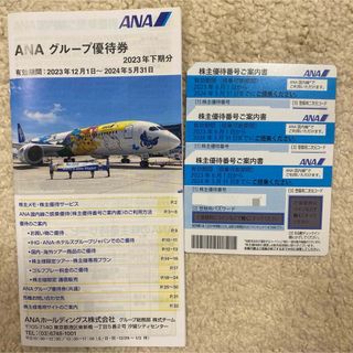 エーエヌエー(ゼンニッポンクウユ)(ANA(全日本空輸))の【匿名配送】ANA 株主優待　3枚(その他)