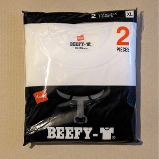 Hanes ビーフィーT 2枚 ホワイト XL