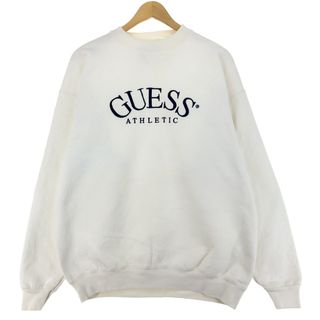 ゲス(GUESS)の古着 90年代 ゲス Guess スウェットシャツ トレーナー USA製 メンズL ヴィンテージ /eaa436784(スウェット)