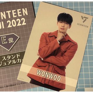 セブンティーン(SEVENTEEN)の1番くじ2022 スタンドビジュアルカード　ウォヌ(K-POP/アジア)