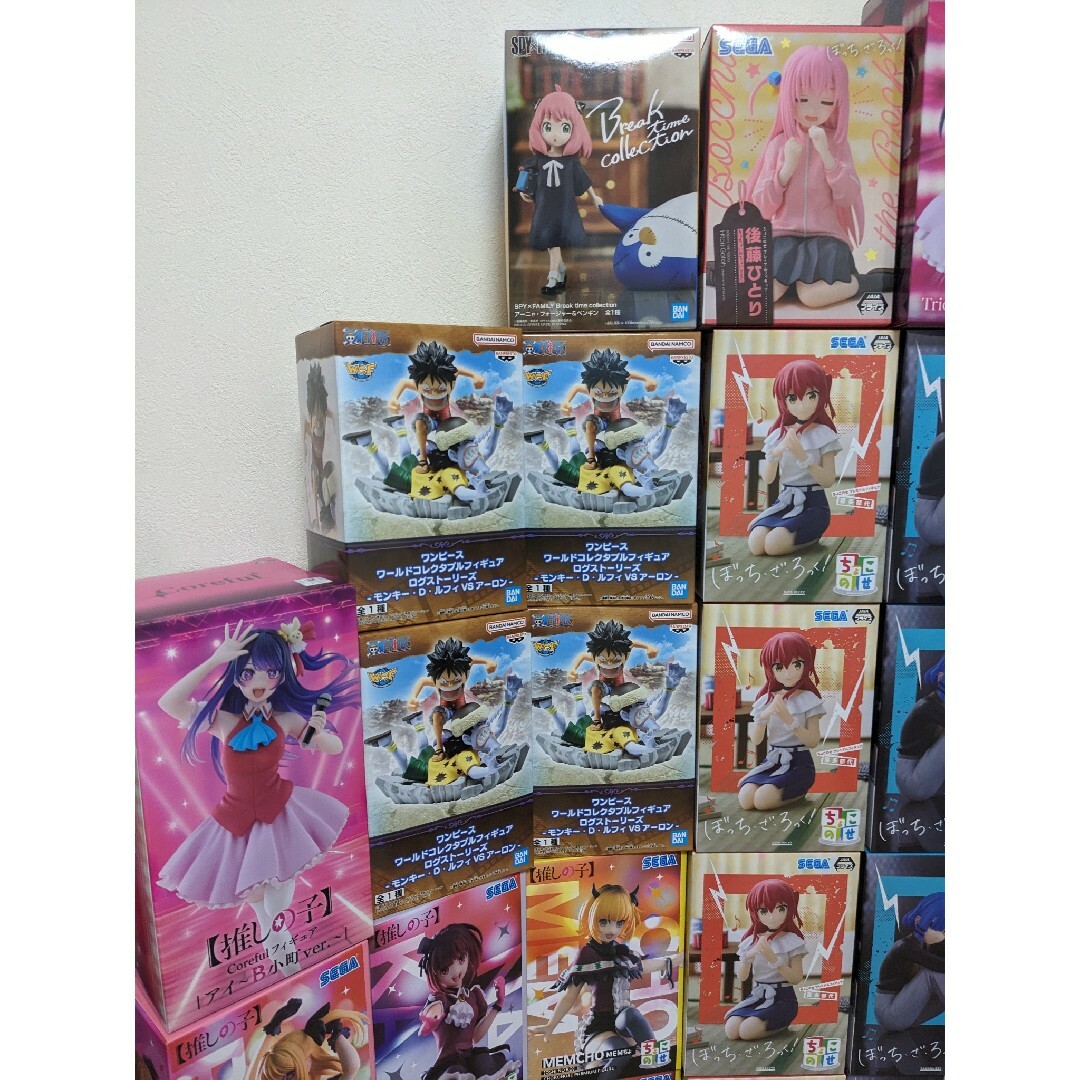 【未開封】ワンピース・ナルト他 最新プライズフィギュア 70個セットまとめ売り 【未開封】ワンピース・ナルト他 最新プライズフィギュア 70個セットまとめ売り