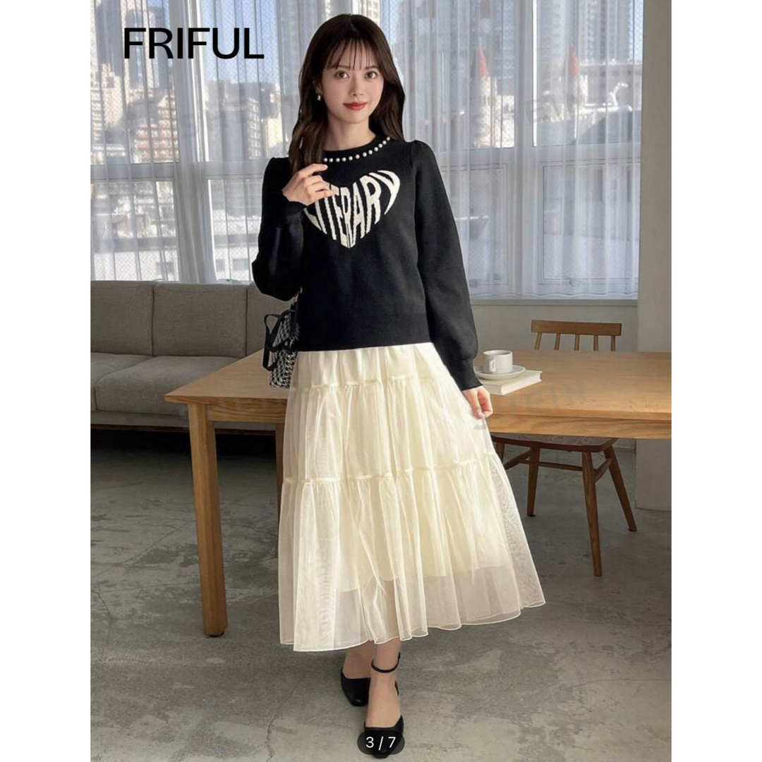 SHEIN(シーイン)の新品 未使用品 タグ付き FRIFUL SHEIN ワンピース L レディースのワンピース(ロングワンピース/マキシワンピース)の商品写真