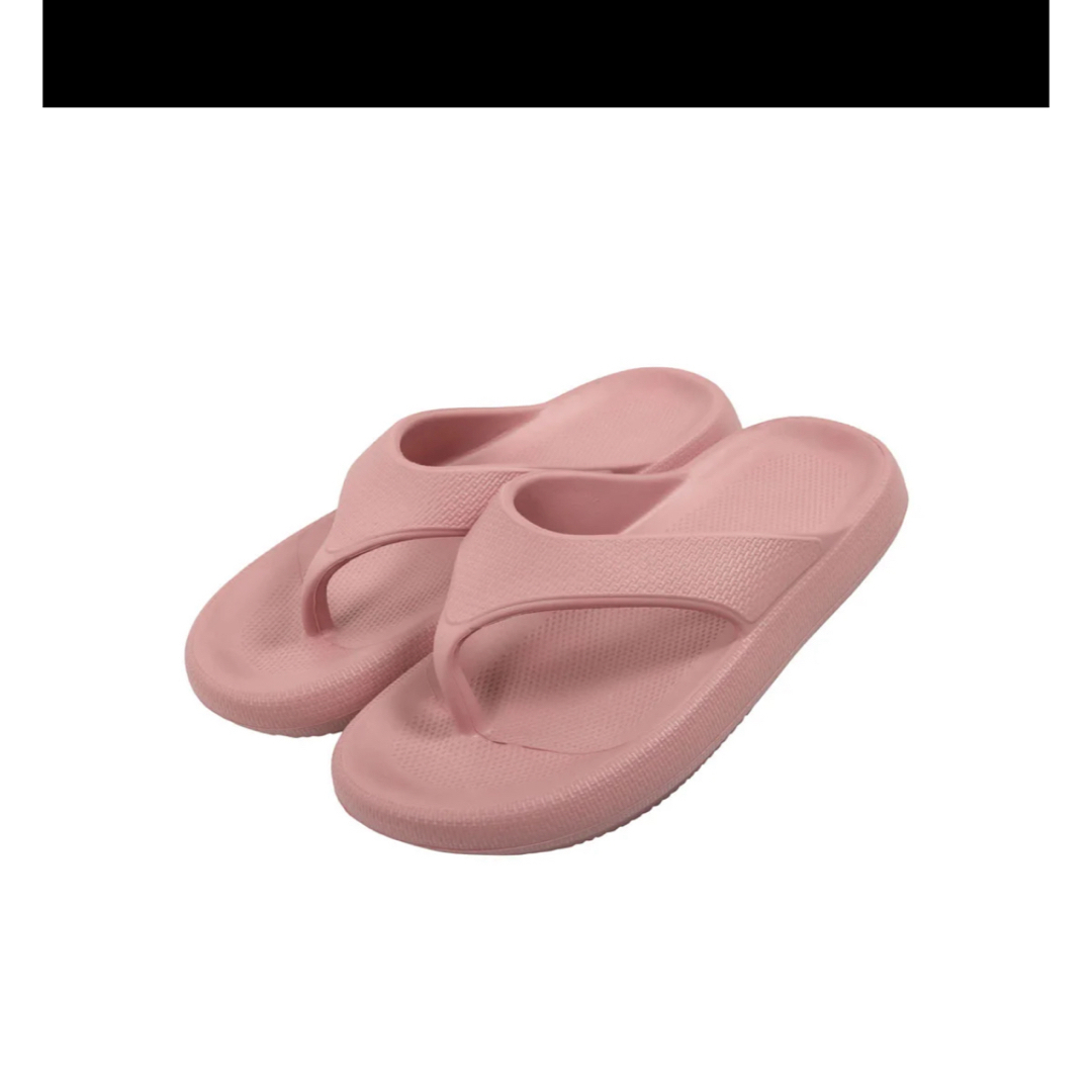 神戸レタス(コウベレタス)の新品　未使用　ラバー　サンダル　ピンク　23 レディースの靴/シューズ(サンダル)の商品写真