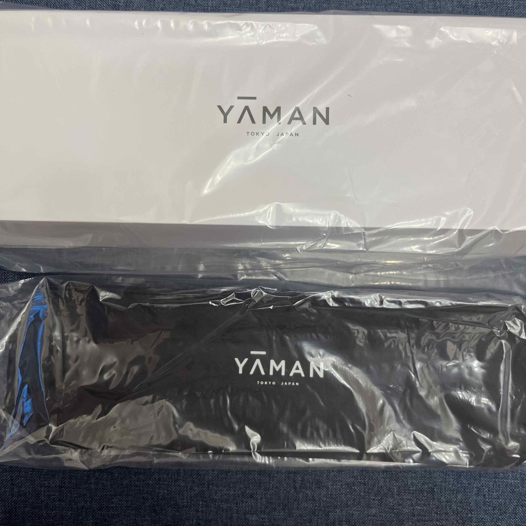 新品未開封　ヤーマン スムースアイロンフォトイオン YA-MAN ネイビー コスメ/美容のヘアケア/スタイリング(その他)の商品写真