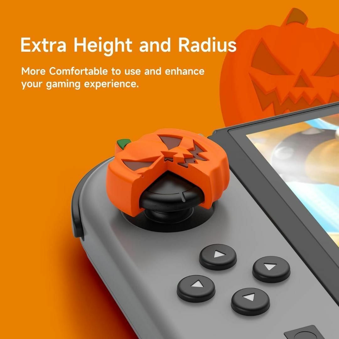 親指グリップキャップ Nintendo Switch Joy-Con用 エンタメ/ホビーのゲームソフト/ゲーム機本体(その他)の商品写真