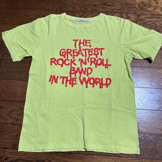 ROCK T イエロー(Tシャツ(半袖/袖なし))