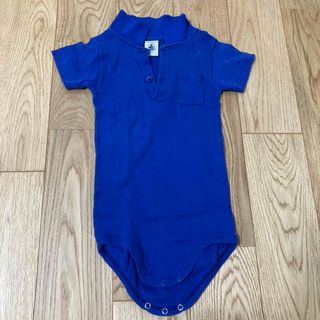 プチバトー(PETIT BATEAU)のプチバトー　半袖ロンパース(ロンパース)