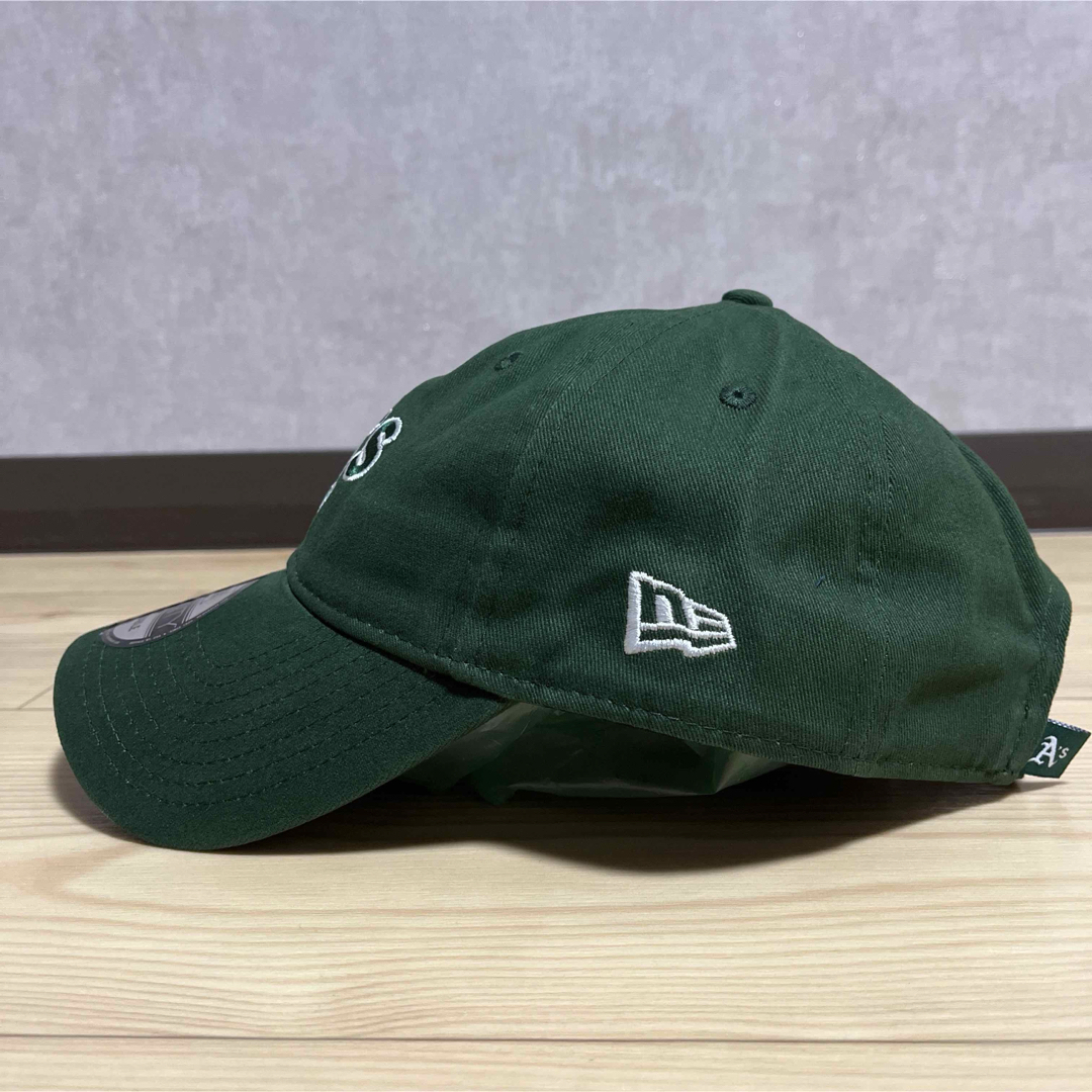 NEW ERA(ニューエラー)のニューエラ　NEW ERA アスレチックス　A'S　キャップ　グリーン メンズの帽子(キャップ)の商品写真