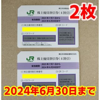 ジェイアール(JR)のJR東日本 株主優待券 2枚(その他)