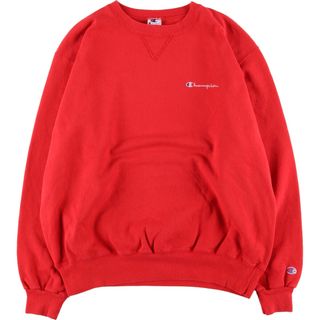 チャンピオン(Champion)の古着 90年代 チャンピオン Champion AUTHENTIC ATHLETIC APPAREL ロゴスウェットシャツ トレーナー USA製 メンズXL ヴィンテージ /eaa411262(スウェット)