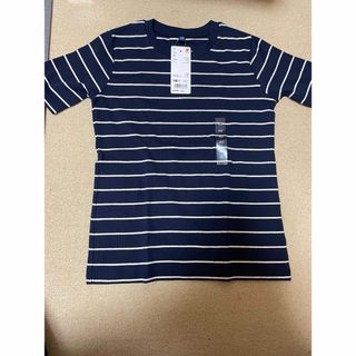 ユニクロ(UNIQLO)の★新品タグ付き★ユニクロ　ストレッチTシャツ　140(Tシャツ(半袖/袖なし))