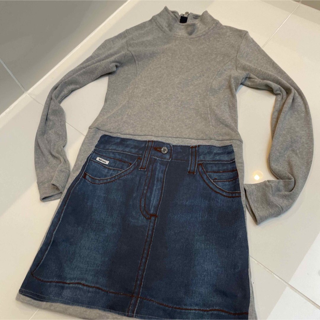 D&G - ドルチェ&ガッバーナジュニア　裏起毛　ワンピース　130〜140