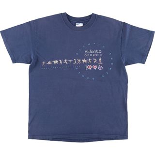 ヘインズ(Hanes)の古着 90年代 ヘインズ Hanes プリントTシャツ USA製 メンズL ヴィンテージ /eaa442968(Tシャツ/カットソー(半袖/袖なし))