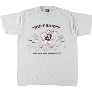 フルーツオブザルーム(FRUIT OF THE LOOM)の古着 90年代 フルーツオブザルーム FRUIT OF THE LOOM プリントTシャツ USA製 メンズL ヴィンテージ /eaa442970(Tシャツ/カットソー(半袖/袖なし))