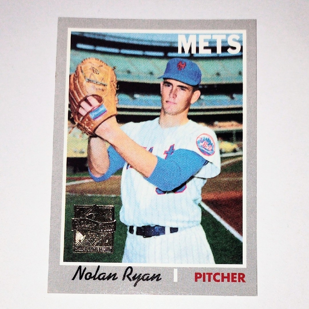 MLB(メジャーリーグベースボール)のMLB NOLAN RYAN topps シリーズ１Reprint ① スポーツ/アウトドアの野球(記念品/関連グッズ)の商品写真