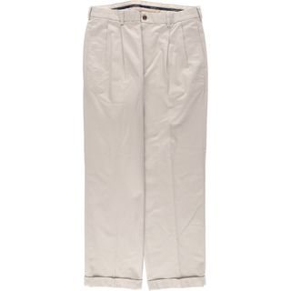 ブルックスブラザース(Brooks Brothers)の古着 ブルックスブラザーズ Brooks Brothers ADVANTAGE CHINO ELLIOT ツータック チノパンツ メンズw34 /eaa443812(チノパン)