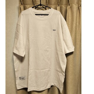 ダブルタップス(W)taps)のWtapsダブルタップス tシャツ XL 白(Tシャツ/カットソー(半袖/袖なし))