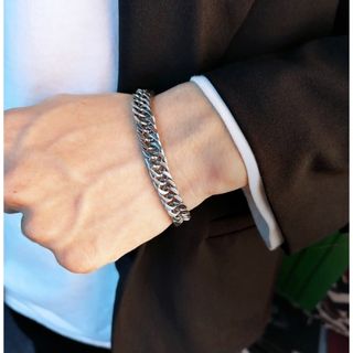 【残りわずか】チェーン ブレスレット men's アクセサリー インポート ⑲(バングル/リストバンド)