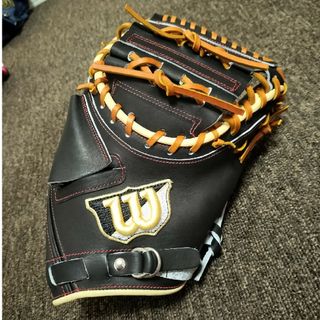 ウィルソン(wilson)の【新品未使用】ソフトボール用キャッチャーミット　ウィルソン(グローブ)