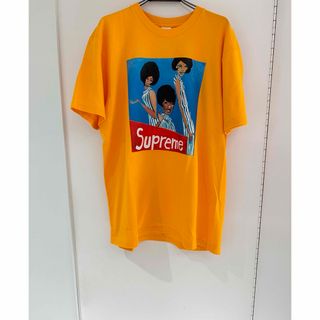 18AW Supreme   Group  Tee  yellow L(Tシャツ/カットソー(半袖/袖なし))