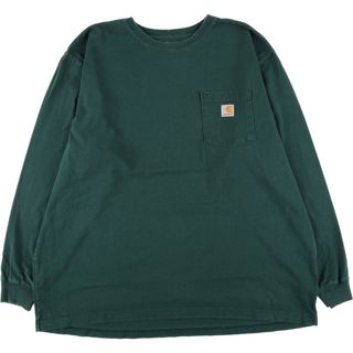 カーハート(carhartt)の古着 カーハート Carhartt ORIGINAL FIT ロングTシャツ ロンT メンズXXL /eaa410233(Tシャツ/カットソー(半袖/袖なし))