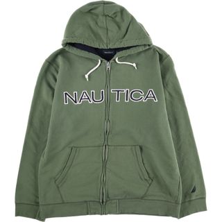 ノーティカ(NAUTICA)の古着 ノーティカ NAUTICA スウェットフルジップパーカー メンズXL /eaa411341(スウェット)