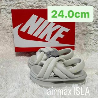 ナイキ(NIKE)のナイキ ウィメンズ エアマックス アイラ サンダル ライトボーン 24cm(サンダル)