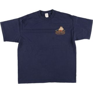 古着 90年代 プリントTシャツ USA製 メンズXL ヴィンテージ /eaa442167(Tシャツ/カットソー(半袖/袖なし))