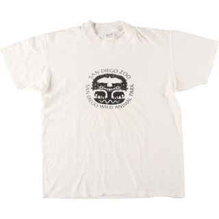 古着 90年代 Stedman プリントTシャツ USA製 メンズL ヴィンテージ /eaa442186(Tシャツ/カットソー(半袖/袖なし))