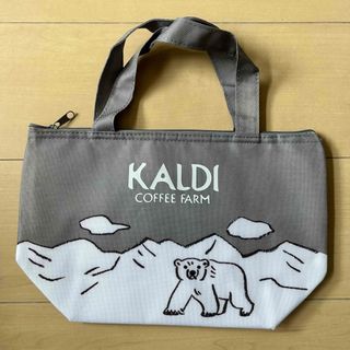 カルディ(KALDI)のレタスクラブ　付録 カルディ　保冷バッグ　保温　トート しろくま　白熊(トートバッグ)