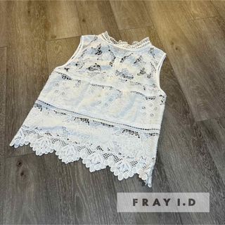 FRAY I.D - フレイアイディー  レースブラウス　ノースリーブ