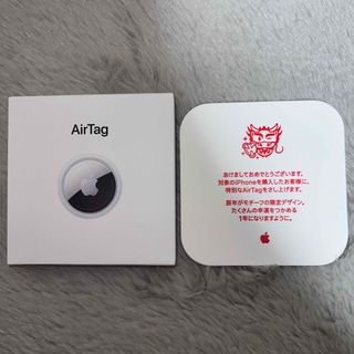 アップル(Apple)の【新品未開封品】　Apple AirTag 辰年  2024年限定デザイン (その他)