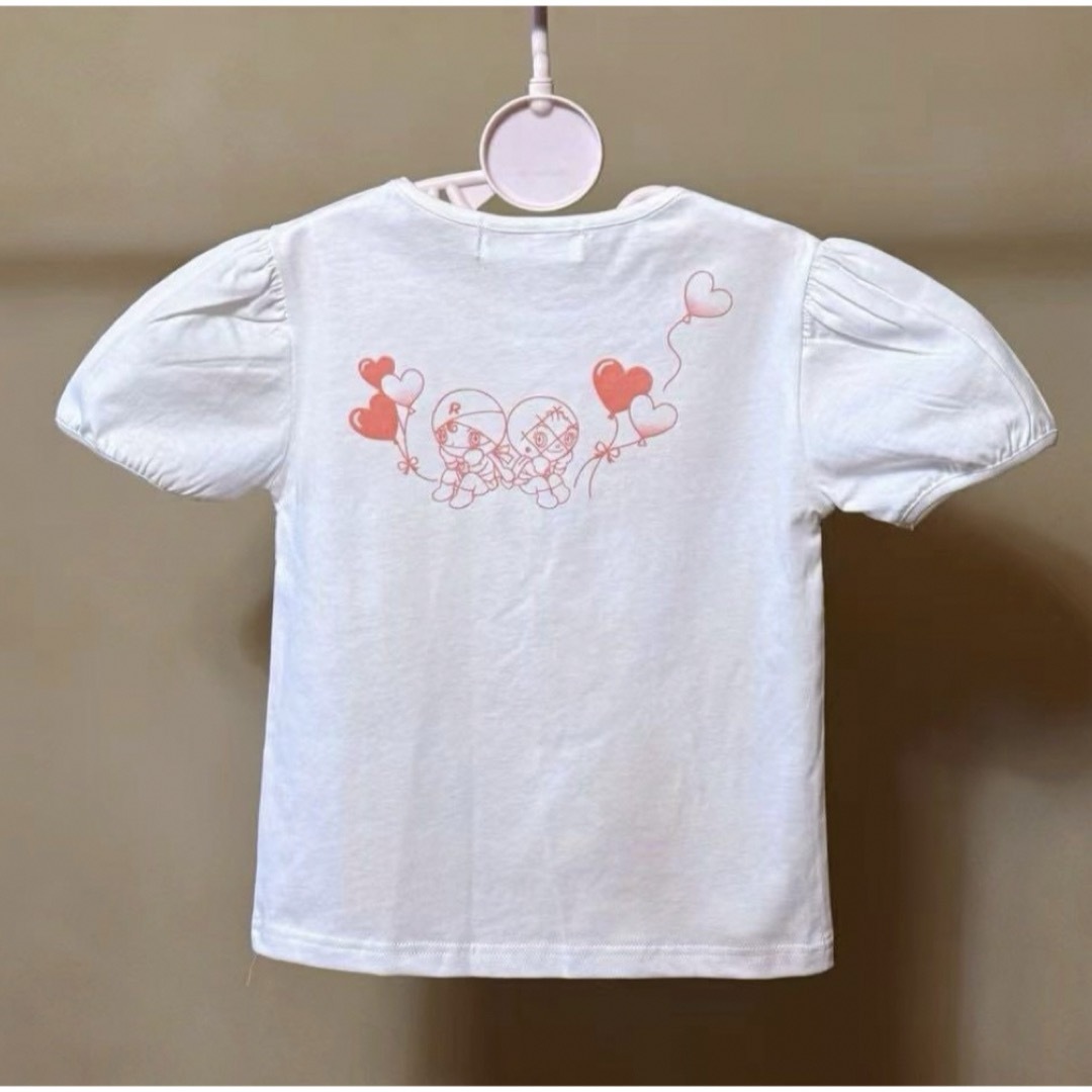 【新品】アンパンマン　ドキンちゃん　コキンちゃん　子供Tシャツ　半袖　100 キッズ/ベビー/マタニティのキッズ服女の子用(90cm~)(Tシャツ/カットソー)の商品写真