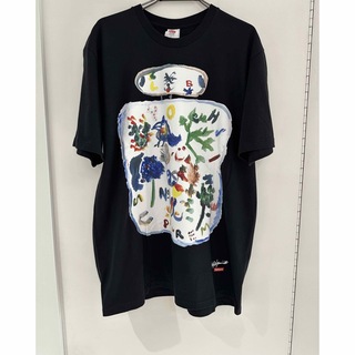 22AW Supreme Yohji  Yamamoto Paint Tee L(Tシャツ/カットソー(半袖/袖なし))