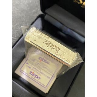 zippo スターリングシルバー ヴィンテージ 純銀 希少モデル 1996年製(その他)