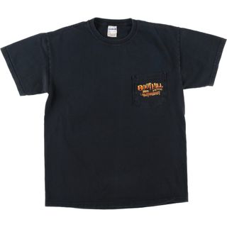 古着 ギルダン GILDAN モーターサイクル バイクTシャツ メンズM /eaa443021(Tシャツ/カットソー(半袖/袖なし))