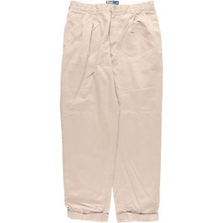 ラルフローレン(Ralph Lauren)の古着 ラルフローレン Ralph Lauren POLO by Ralph Lauren HAMMOND PANT ツータック チノパンツ メンズw35 /eaa443280(チノパン)