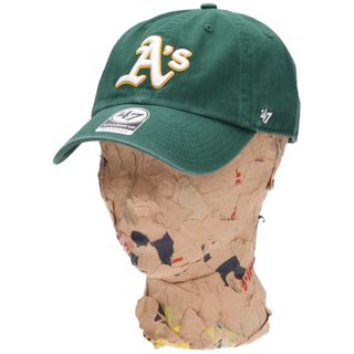 グリーン 47 CLEAN UP MLB OAKLAND ATHLETICS オークランドアスレチックス BBキャップ OSFA【01】【RGW18GWS】/jae000006(キャップ)