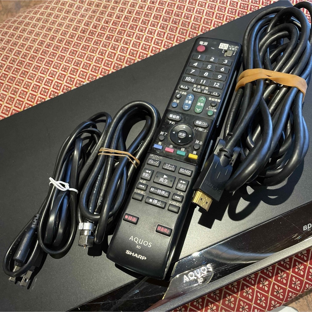 AQUOS - SHARP BD-W560 12倍録 500GB BDリモ等付フル装備 完動品!の AQUOS - SHARP BD-W560 12倍録 500GB BDリモ等付フル装備 完動品!の