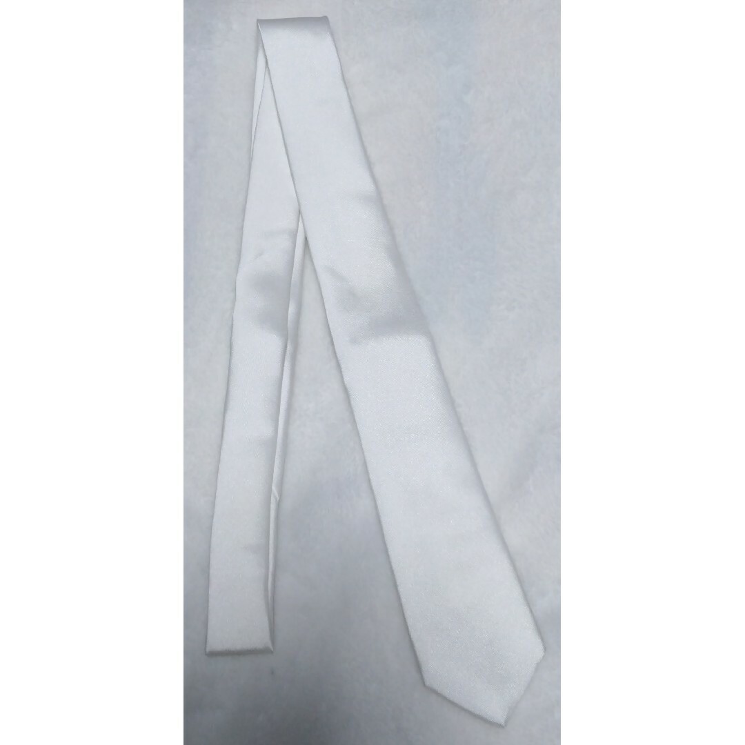 白ネクタイ メンズのファッション小物(ネクタイ)の商品写真