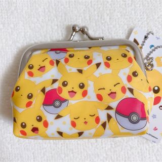 ポケモン - ポケットモンスター ピカチュウ ミニ がまぐちポーチ フェイスパターン