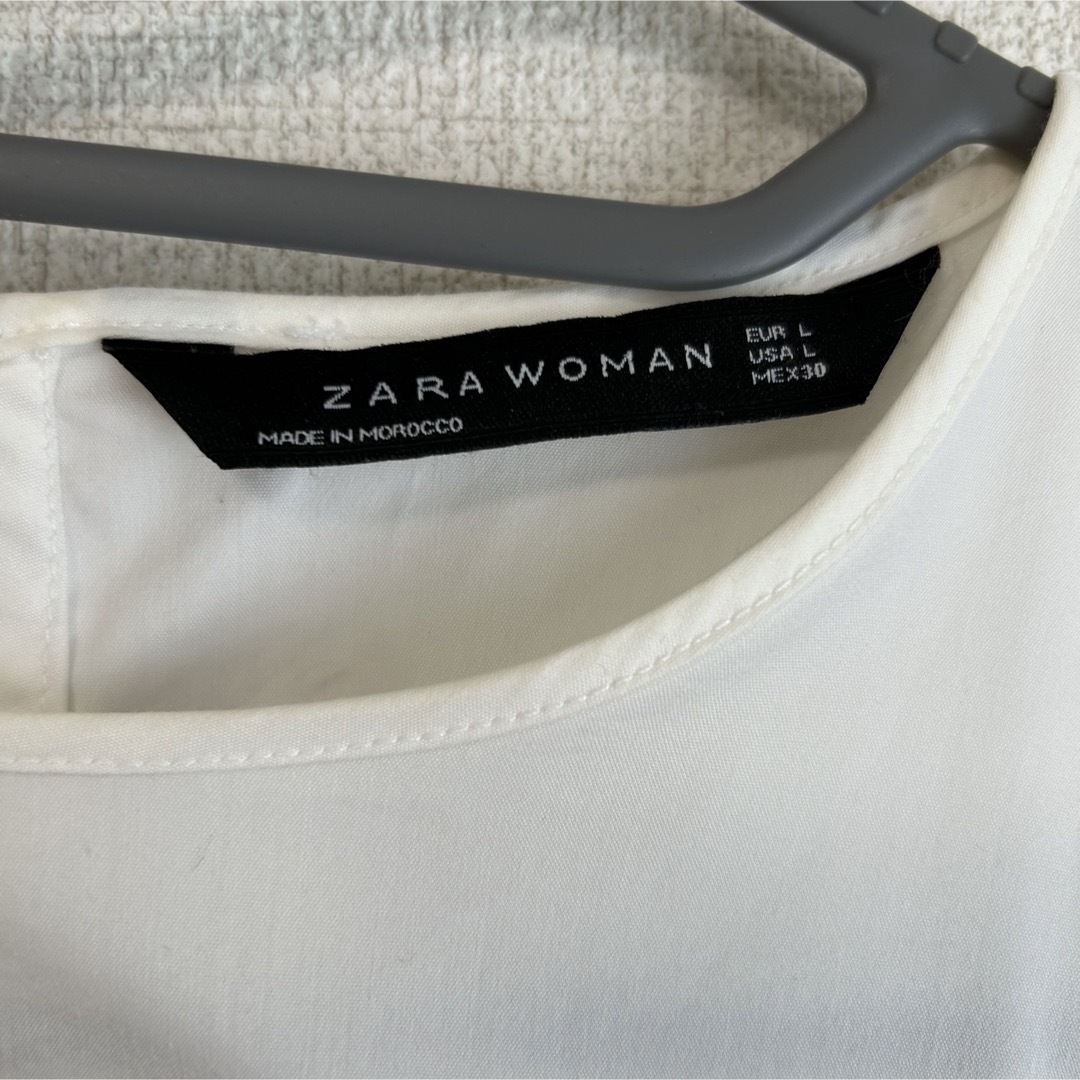 ZARA(ザラ)のZARA フリルブラウス ブラウス シャツ フリル レディースのトップス(シャツ/ブラウス(長袖/七分))の商品写真