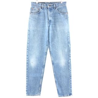 リーバイス(Levi's)の古着 90年代 リーバイス Levi's 550 RELAXED FIT TAPERED LEG テーパードデニムパンツ USA製 メンズw32 ヴィンテージ /eaa391887(デニム/ジーンズ)