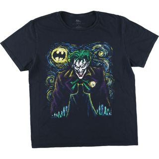 古着 BATMAN バットマン ジョーカー 映画 ムービーTシャツ メンズL /eaa410059(Tシャツ/カットソー(半袖/袖なし))