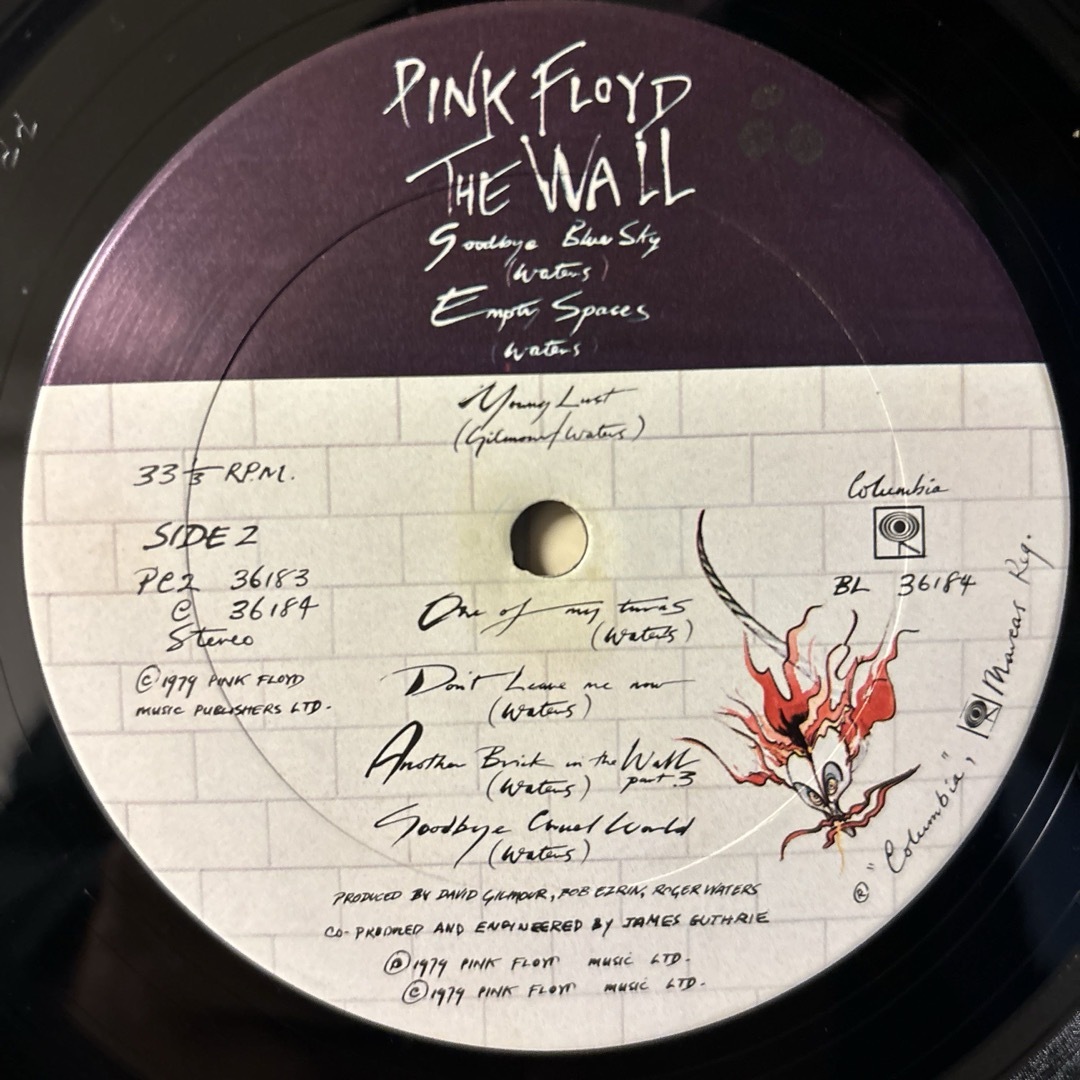 Pink Floyd The Wall レコード ピンク・フロイド ザ・ウォール エンタメ/ホビーのエンタメ その他(その他)の商品写真