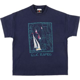 古着 90年代 SIGNAL プリントTシャツ メンズL ヴィンテージ /eaa442198(Tシャツ/カットソー(半袖/袖なし))